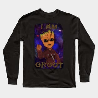 I Am Groot Long Sleeve T-Shirt